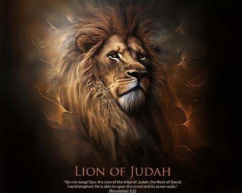   Le Lion de Juda : Une Exploration Audacieuse de la Force et de la Spiritualité!